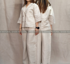 Linen Fabric Dress  Set | Shabi Natural | LDP02